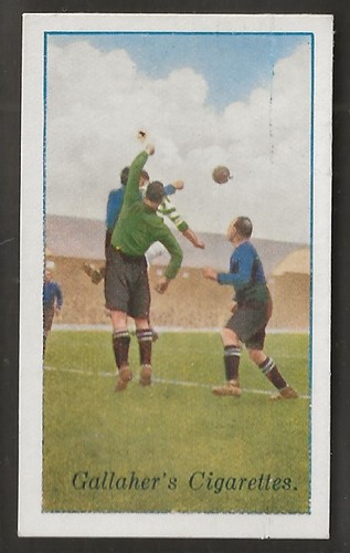 Gallaher footballers 1928 red - 1928, (red