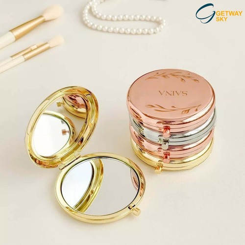 Personalised compact mirror - personalised,
