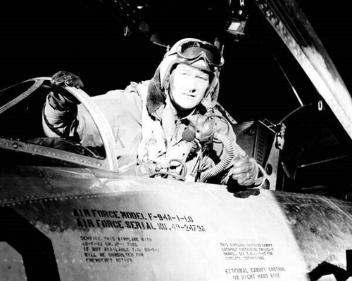 John wayne cockpit of - john, in