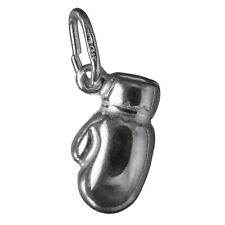 Boxing Glove Charm Pendant Genuine 925 Solid Sterling Silver Sport Jewellery