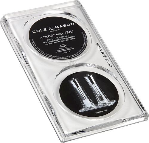 Acrylic mill tray clear - mill,