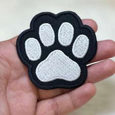 Dog Cat Paw Print Patch