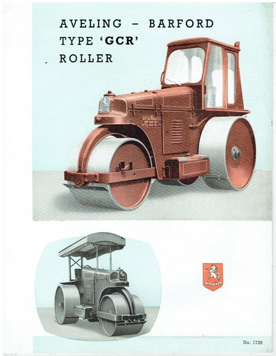 Aveling barford gcr series - aveling,