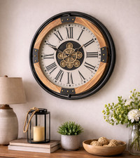 Small wooden framed clock