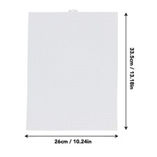 5Pcs Plastic Mesh Canvas Sheet