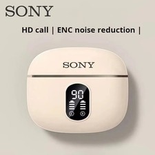 Sony True Wireless Earbuds HiFi ENC Bluetooth Headphones Power Display for Phone