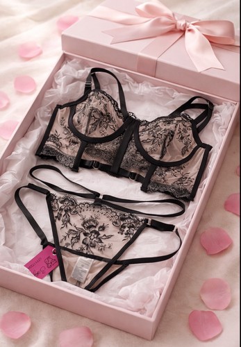 Black beige sheer lace - beige,