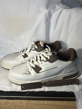 notwoways Formula Core Cocoa Brown White UK 10 Boxed With Extra Laces Trainers