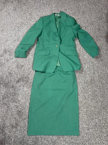 Vintage poem green - green, skirt