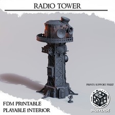 Radio Tower | Wargame Terrain