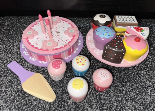 Wooden birthday cake bundle - birthday,