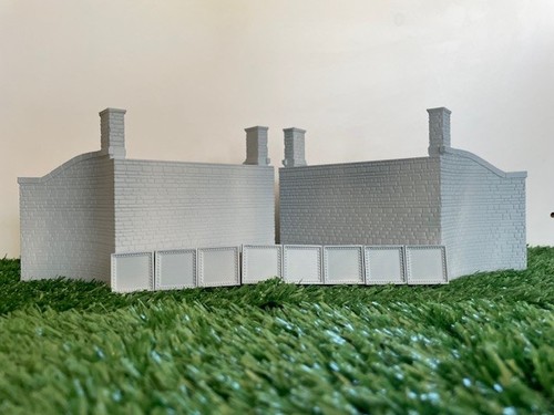 Model railway stone curved - railway,