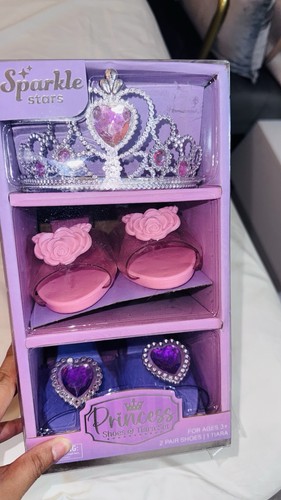 Princess tiara and - and, heel