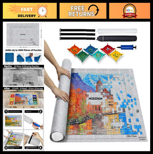 Jigsaw puzzle mat for - jigsaw,