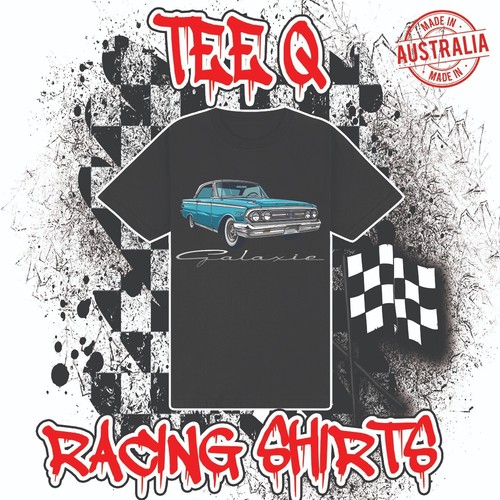 Ford galaxie black tee - galaxie,