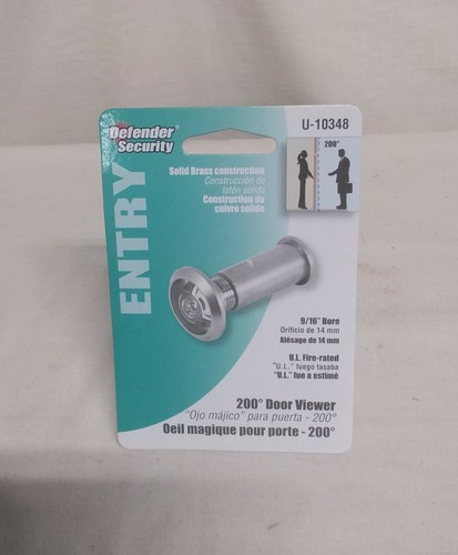 Defender security satin nickel - security,