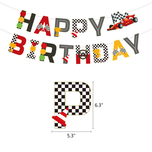 Racing banner karting - f1, go