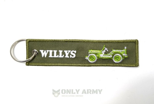 Army willys jeep key tag - jeep,