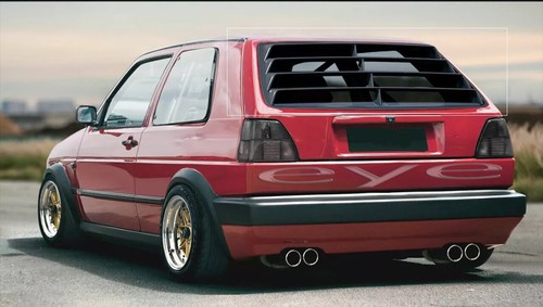 Golf rear window - golf,