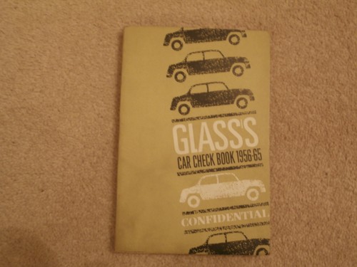 Glass guide car check book - glass's,