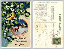 1910 Christmas Postcard Great