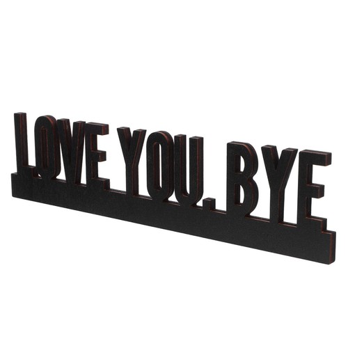Hand carved wood letter - hand,