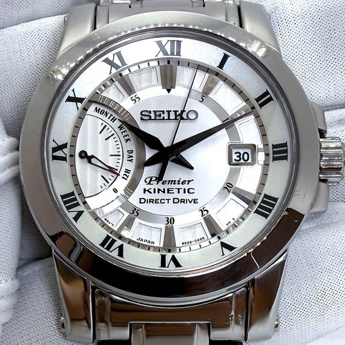 Genuine seiko premier kinetic - seiko,