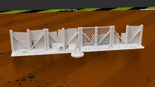 Urban Fences Barricade Walls |