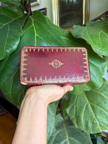 Vintage italian red leather - italian,