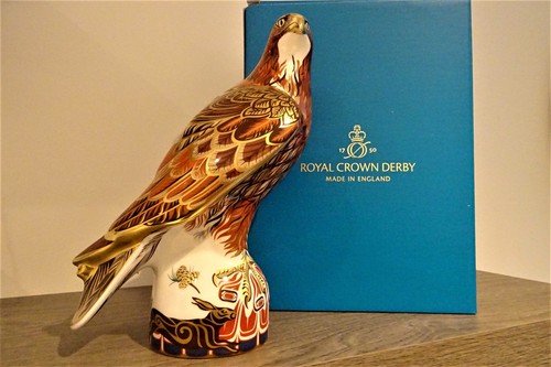 Royal crown derby golden - golden, eagle