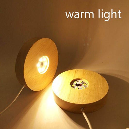 Wooden led light - wooden,