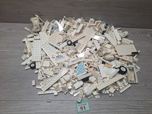 Lego 1kg 1000g white - 1kg, bricks