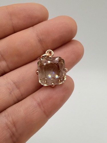 14ct rolled rose gold - 14ct, pendant