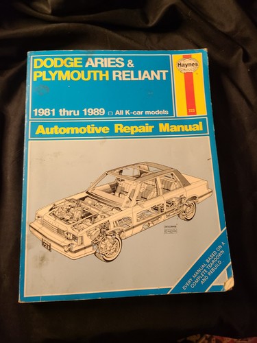 Haynes 723 dodge aries - haynes,