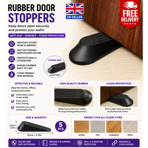 Door stop wedge - door,