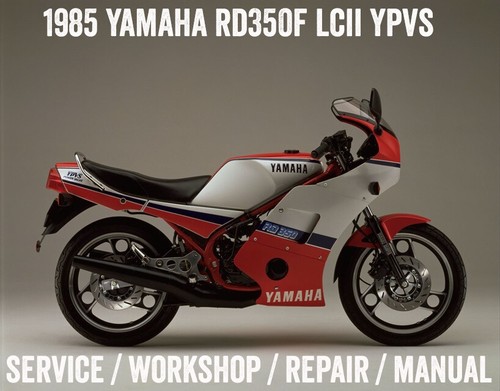 1985 yamaha rd350f rd350 - rd350f,