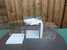 10 Perspex Clear Lid Mini