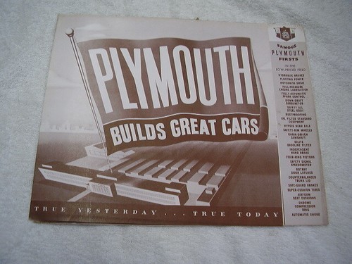 1949 plymouth original - plymouth,