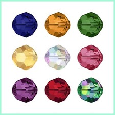 SWAROVSKI® ELEMENTS 5000 10MM ROUND CRYSTALS VARIOUS COLOURS & QUANTITIES