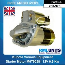 Starter Motor For Kubota B1700