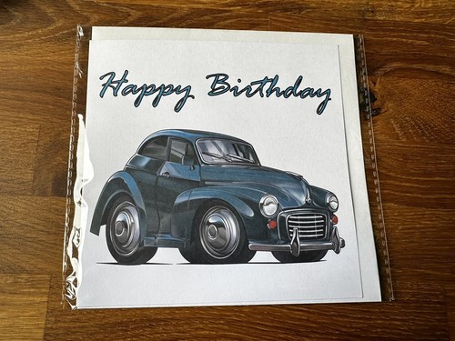 Morris minor happy birthday - minor,