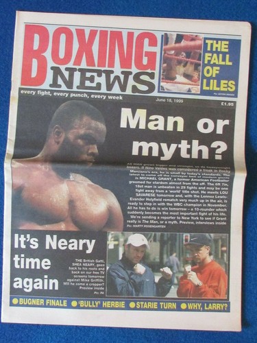 Boxing news magazine - -, 18/6/99