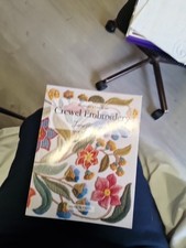 Crewel Embroidery Jane Rainbow