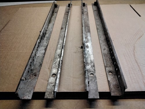 Mgb seat runners for - mgb, &
