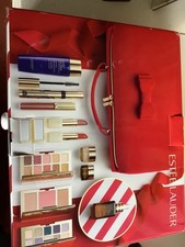 Estée Lauder Red Velvet Vanity Case. 