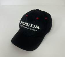 Vintage Honda The Power Of Dreams Black Adjustable Cap Hat One Size YK2