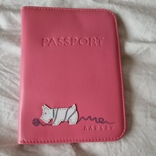 Genuine Radley Leather Passport Holder