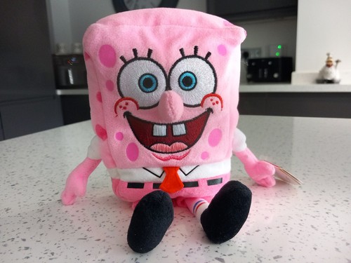 Beanies spongebob pink - ty,