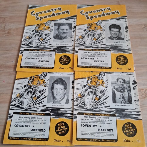 Coventry speedway programs - 4,