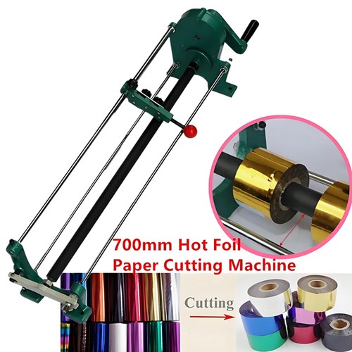 Manual hot stamping - hot, foil